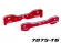 Tie-Bars Rear Alu HD Red Sledge