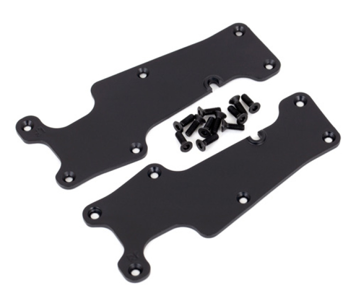 Bärarmsskydd Fram V+H Svart Sledge i gruppen Katalog / Fabrikat / T / Traxxas / Reservdelar hos Minicars Hobby Distribution AB (429633)