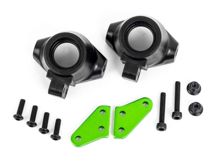 Styrspindlar + Armar Alu Grön (Par) Sledge i gruppen Katalog / Fabrikat / T / Traxxas / Reservdelar hos Minicars Hobby Distribution AB (429637G)