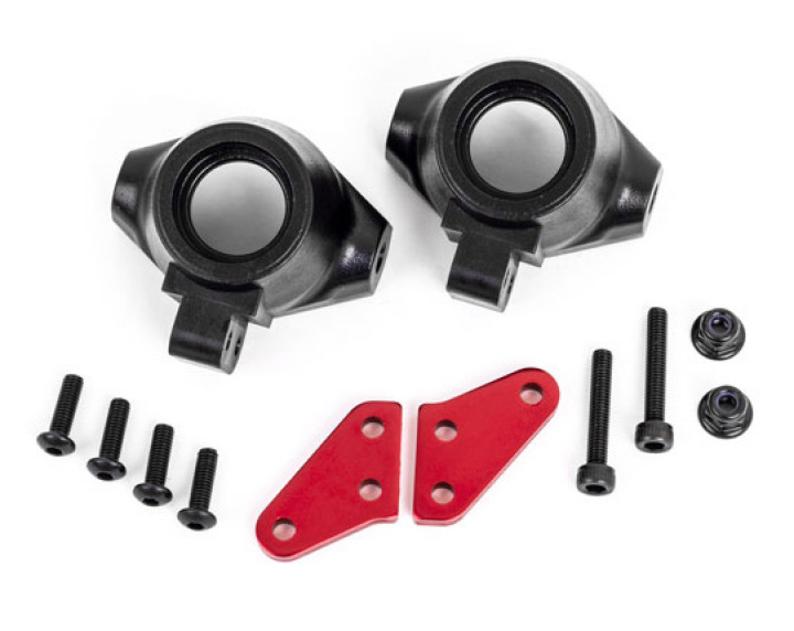 Styrspindlar + Armar Alu Röd (Par) Sledge i gruppen Katalog / Fabrikat / T / Traxxas / Reservdelar hos Minicars Hobby Distribution AB (429637R)