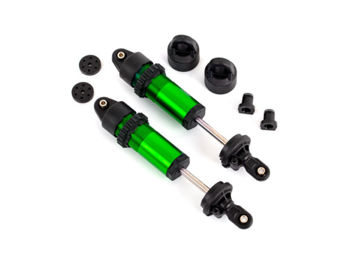 Stötdämpare GT-Maxx Grön utan fjädrar (2) i gruppen Katalog / Fabrikat / T / Traxxas / Reservdelar hos Minicars Hobby Distribution AB (429660-GRN)