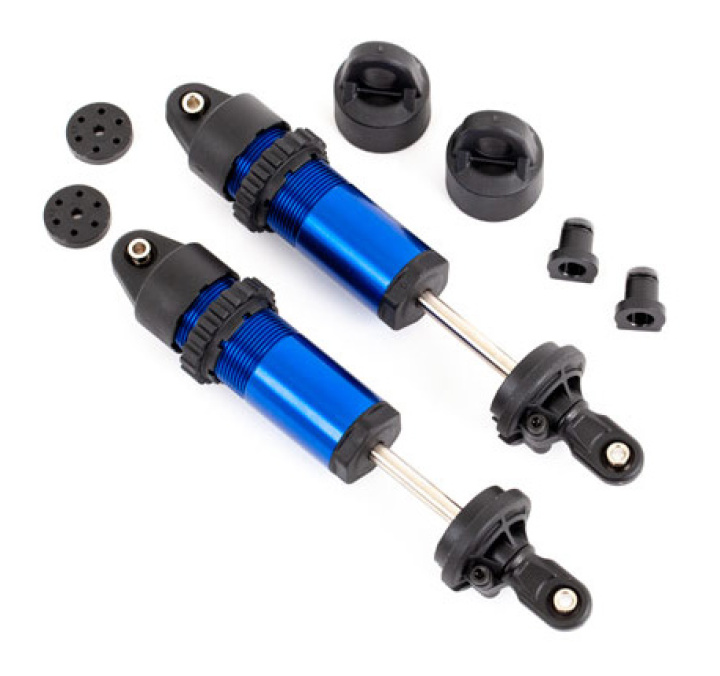 Stötdämpare GT-Maxx Blå utan fjädrar (2) i gruppen Katalog / Fabrikat / T / Traxxas / Reservdelar hos Minicars Hobby Distribution AB (429660)
