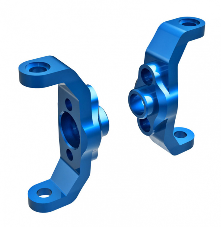 Casterblock Alu Blå V+H (2) TRX-4M i gruppen Katalog / Fabrikat / T / Traxxas / Tillbehör hos Minicars Hobby Distribution AB (429733-BLUE)