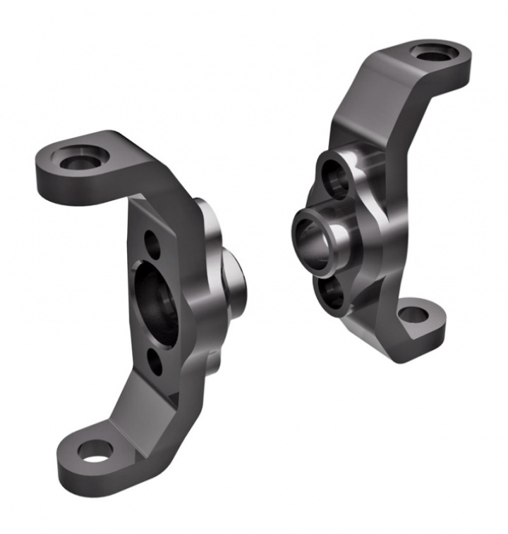 Casterblock Alu Grå V+H (2) TRX-4M i gruppen Katalog / Fabrikat / T / Traxxas / Reservdelar hos Minicars Hobby Distribution AB (429733-GRAY)