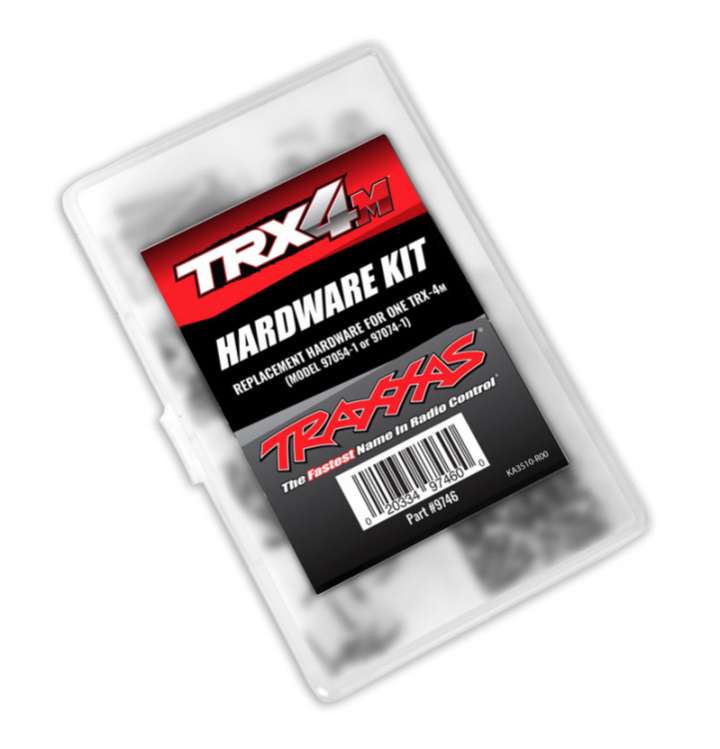 Skruvsats Komplett (Sortimentslåda) TRX-4M i gruppen Katalog / Fabrikat / T / Traxxas / Reservdelar hos Minicars Hobby Distribution AB (429746)