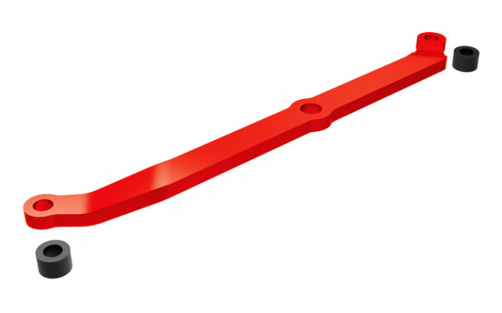 Styrlänkage Alu Röd TRX-4M i gruppen Katalog / Fabrikat / T / Traxxas / Reservdelar hos Minicars Hobby Distribution AB (429748-RED)