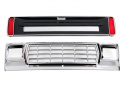 Grill, Bakläm Svart med LED-glas Ford F-150 TRX-4M