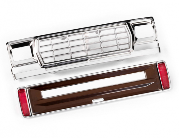Grill, Bakläm Brun med LED-glas Ford F-150 TRX-4M i gruppen Katalog / Fabrikat / T / Traxxas / Karosser & Tillbehör hos Minicars Hobby Distribution AB (429819-BRWN)