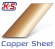.016 Copper Sheet Metal 4 x 10 (3pcs per pack)