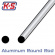 Aluminium rod 2.4x305mm 6061-T6 (10)*
