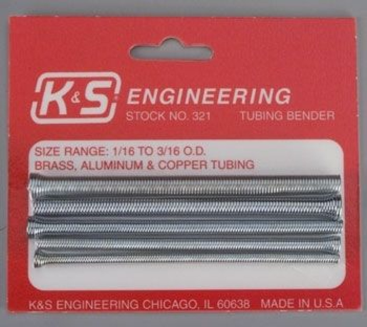 Rörböjningsats K&S i gruppen Katalog / Fabrikat / K / K&S / Tillbehör hos Minicars Hobby Distribution AB (54321)