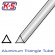 Aluminiumrr Triangel 6.7x305mm (2)
