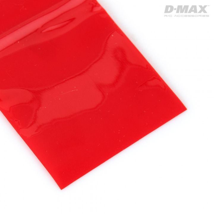Krympslang Röd Transparent D41/B64mm x 1m i gruppen Katalog / Fabrikat / D / DynoMAX / Krympslang hos Minicars Hobby Distribution AB (B9222)