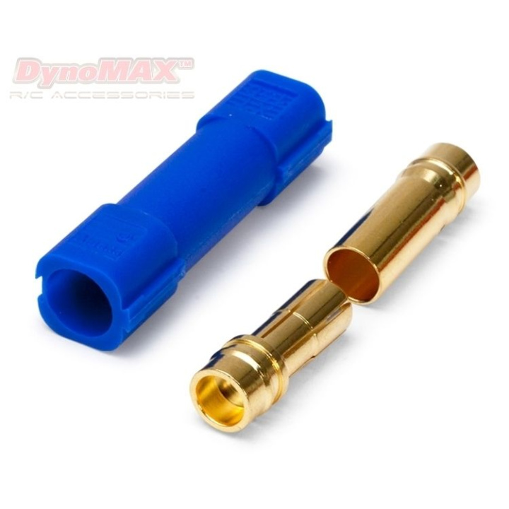 Kontakt XT150 6mm Blå 1+1 i gruppen Katalog / Fabrikat / D / DynoMAX / Kablar & Kontakter hos Minicars Hobby Distribution AB (B9304)