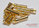 Kontakt Bullet 4mm Hane 10st