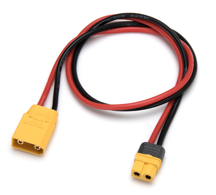 Charge Lead XT90 Male to XT60 14AWG 500mm in the group Catalog / Brands / D / DynoMAX / Cables & Connectors at Minicars Hobby Distribution AB (B9667)