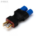 Kontakt Adapter T-Plug (hane) - EC3 (hona)