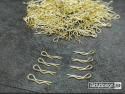 Karossklips Big Scale (8) - Guld