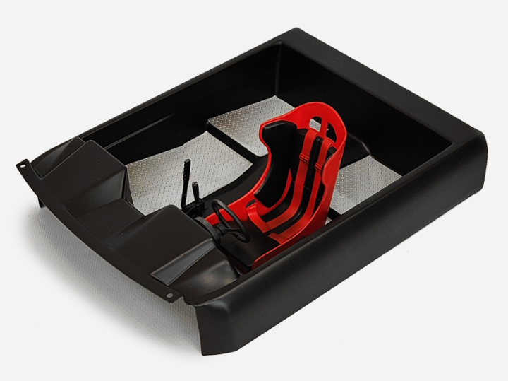 Interiör för RR-Baja/Ultra Kaross (Omålad/Klippt) i gruppen Katalog / Fabrikat / B / Bittydesign / Bittydesign hos Minicars Hobby Distribution AB (BDCR-RR-DC)