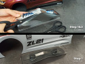 ZL21 No-prep Dragracing kaross 1/10
