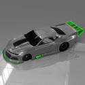 ZL21 No-prep Dragracing kaross 1/10