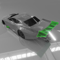 ZL21 No-prep Dragracing kaross 1/10