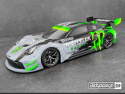 P-GT3R Kaross 1/10 GT 190mm (Omålad)