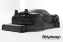 P-GT3R Kaross 1/10 GT 190mm (Omålad)