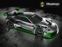 P-GT3R Kaross 1/10 GT 190mm (Omålad)