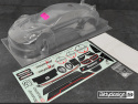 P-GT3R Kaross 1/10 GT 190mm (Omålad)