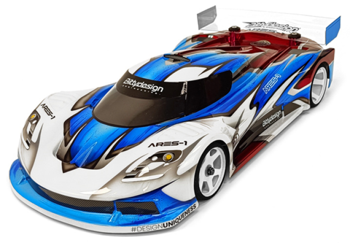 Kaross ARES-1 (Omålad) 1/12 GT i gruppen Katalog / Fabrikat / B / Bittydesign / Bittydesign hos Minicars Hobby Distribution AB (BDGT12-AS1)