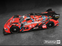 Hypercar Kaross 499T Omålad 1/10 190mm för Tamiya TT-02
