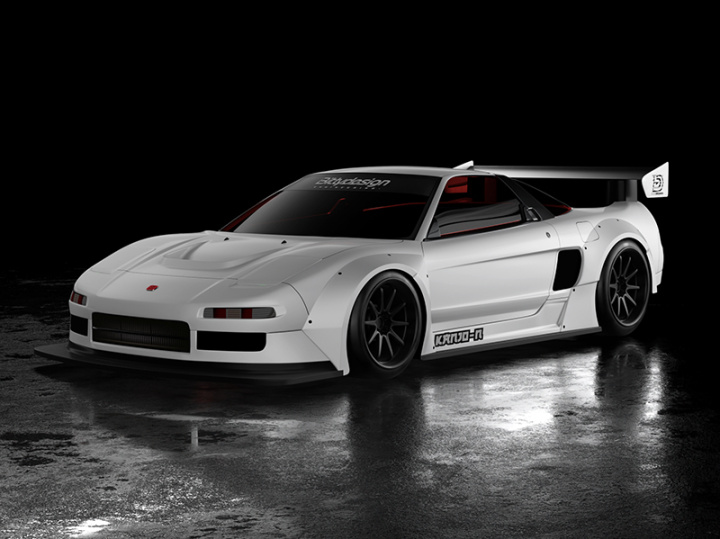 KANJO-N 1/28 Mini-Z Clear Body in the group Catalog / Brands / B / Bittydesign / Bittydesign at Minicars Hobby Distribution AB (BDMZ-KJN)