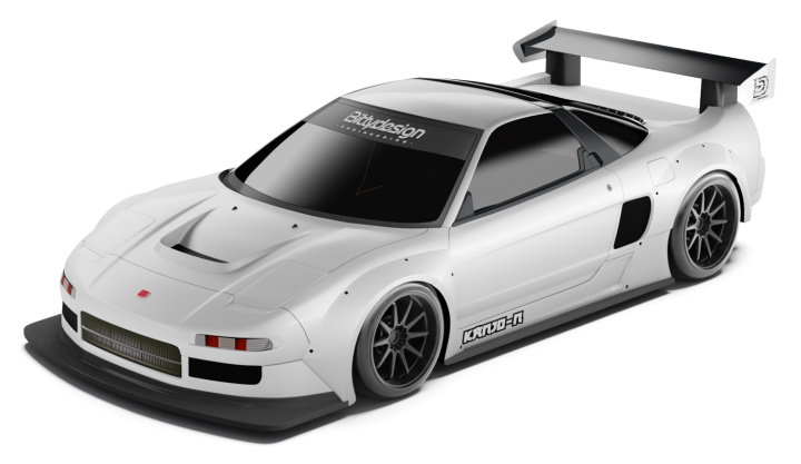 KANJO-N Kaross 1/28 Mini-Z (Omålad) i gruppen Katalog / Fabrikat / B / Bittydesign / Bittydesign hos Minicars Hobby Distribution AB (BDMZ-KJN)