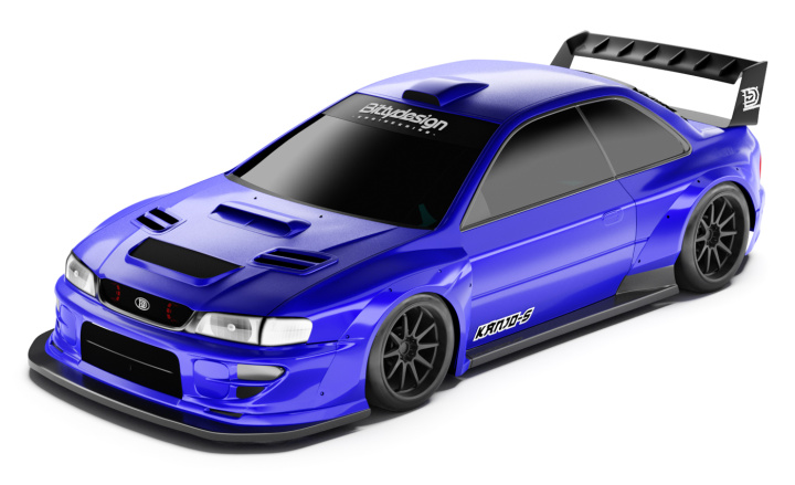 KANJO-S Kaross 1/28 Mini-Z (Omålad) i gruppen Katalog / Tillbehör & Delar / Bil Karosser & Tillbehör / Karosser Mini-Z hos Minicars Hobby Distribution AB (BDMZ-KJS)