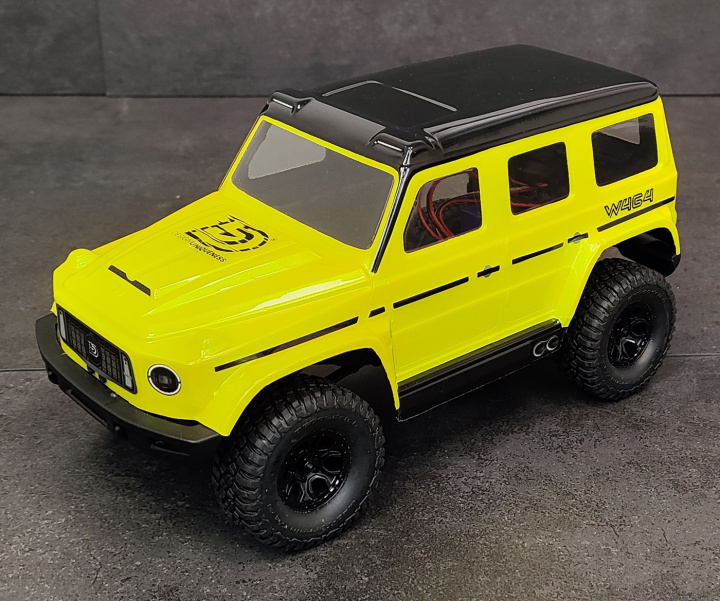 W464 1/18 Clear Body TRAXXAS TRX-4M Pre-cut in der Gruppe Katalog / Hersteller / B / Bittydesign / Bittydesign bei Minicars Hobby Distribution AB (BDTRX-18W464)