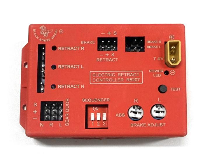 Electric Retract Controller R5207 in the group Catalog / Brands / B / Black Horse / Spare Parts at Minicars Hobby Distribution AB (BH181015)