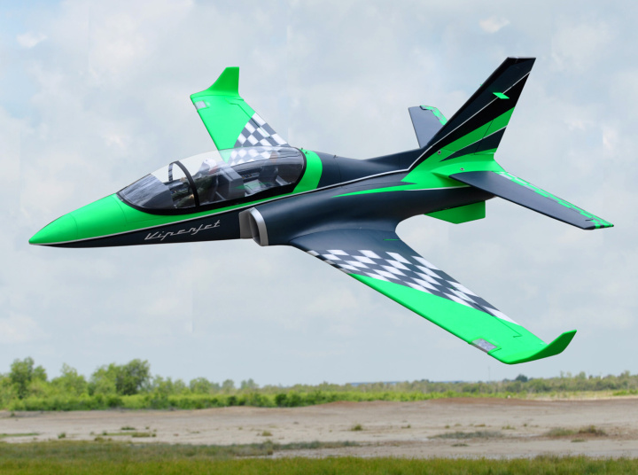 Viper Jet MKII Turbine Jet 200cm ARF Green in the group Catalog / Models R/C / Airplanes / Airplane ARF Methanol at Minicars Hobby Distribution AB (BH206-Green)