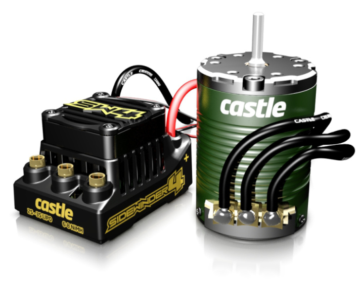 SIDEWINDER 4 12.6V ESC WP Combo 1406-5700KV Sensor Motor i gruppen Katalog / Fabrikat / C / Castle Creations / ESC & Combo Bil 1/10 hos Minicars Hobby Distribution AB (CC010-0164-02)