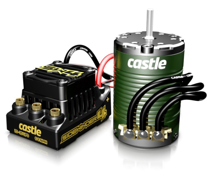 SIDEWINDER 4 12.6V ESC WP Combo 1410-3800KV Sensor Motor i gruppen Katalog / Fabrikat / C / Castle Creations / ESC & Combo Bil 1/10 hos Minicars Hobby Distribution AB (CC010-0164-05)