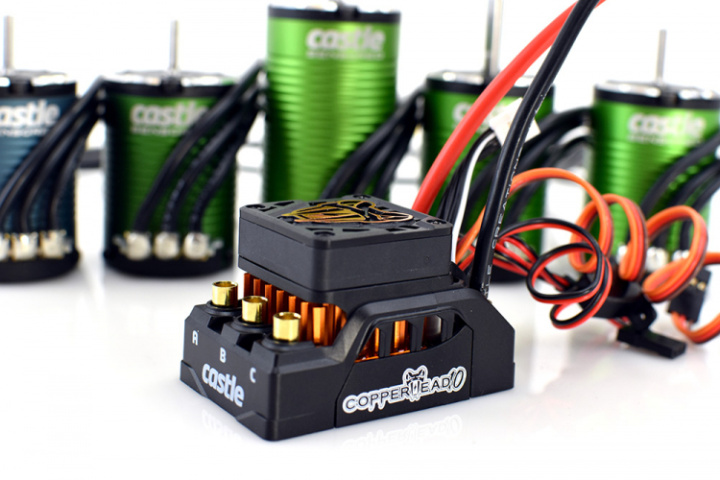 COPPERHEAD 10 ESC, 1412-3200KV Sensor Combo i gruppen Katalog / Fabrikat / C / Castle Creations / ESC & Combo Bil 1/10 hos Minicars Hobby Distribution AB (CC010-0166-09)