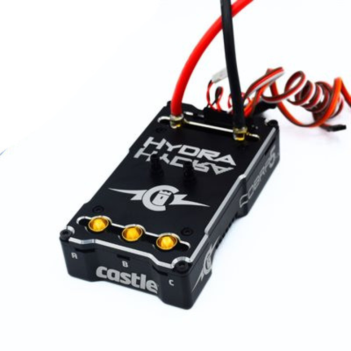 Hydra Cobra 5 HV 12S 50,4V ESC 20A Peak BEC in the group Catalog / Brands / C / Castle Creations / ESC & Combo Car 1/8-1/5 at Minicars Hobby Distribution AB (CC010-0183-00)