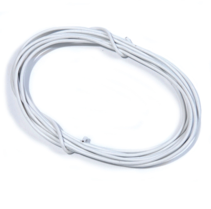 Kabel 150cm 24 AWG Vit i gruppen Katalog / Fabrikat / C / Castle Creations / Kablar & Kontakter hos Minicars Hobby Distribution AB (CC011-0044-00)