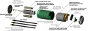 Motor Sensor Inrunner 4-polig 1515-2200KV (Ersätts av #060-0093-00)*