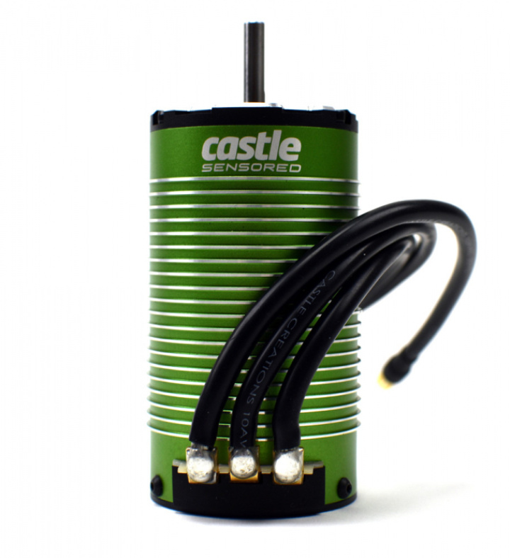 Motor Sensor Inrunner 4-polig 1717-1260KV 1/6 i gruppen Katalog / Fabrikat / C / Castle Creations / Motor Bil hos Minicars Hobby Distribution AB (CC060-0082-00)
