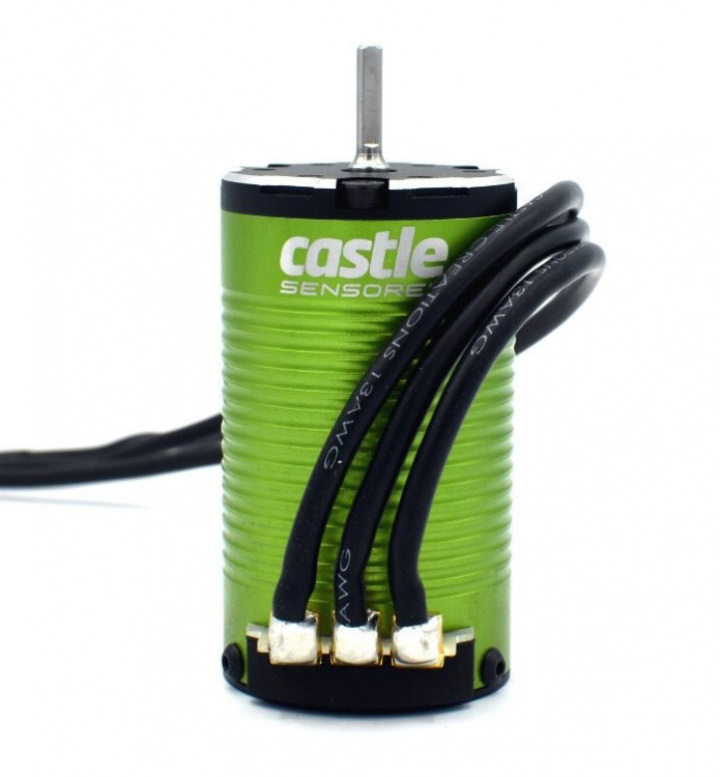 Motor Sensor Inrunner 4-polig 1412-2100KV i gruppen Katalog / Fabrikat / C / Castle Creations / Motor Bil hos Minicars Hobby Distribution AB (CC060-0094-00)