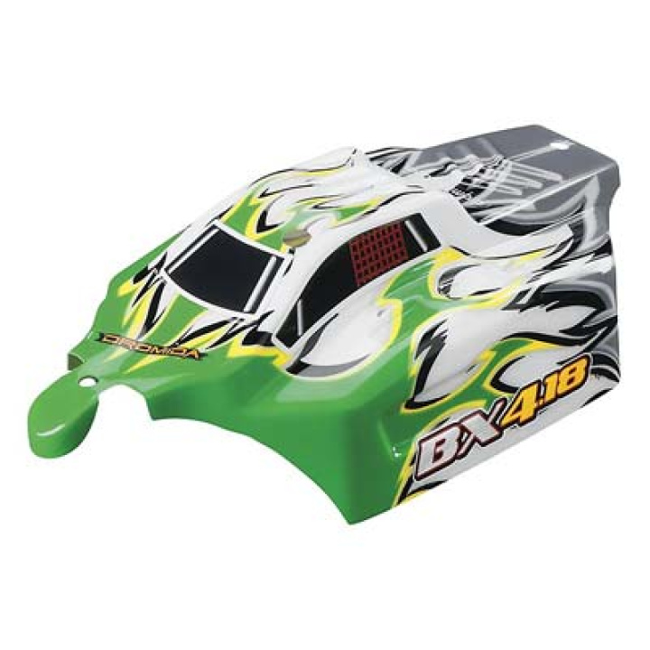 Kaross Grön/Vit BX4# i gruppen Katalog / Fabrikat / D / Dromida / Reservdelar hos Minicars Hobby Distribution AB (DIDC1136)