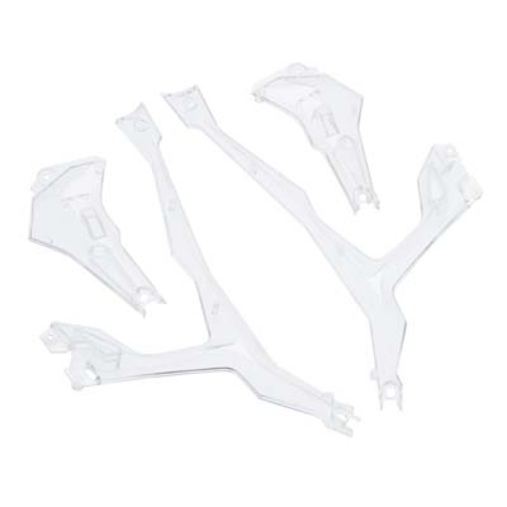 LED-kåpor Vit/Klar Vista# i gruppen Katalog / Fabrikat / D / Dromida / Reservdelar hos Minicars Hobby Distribution AB (DIDE1186)