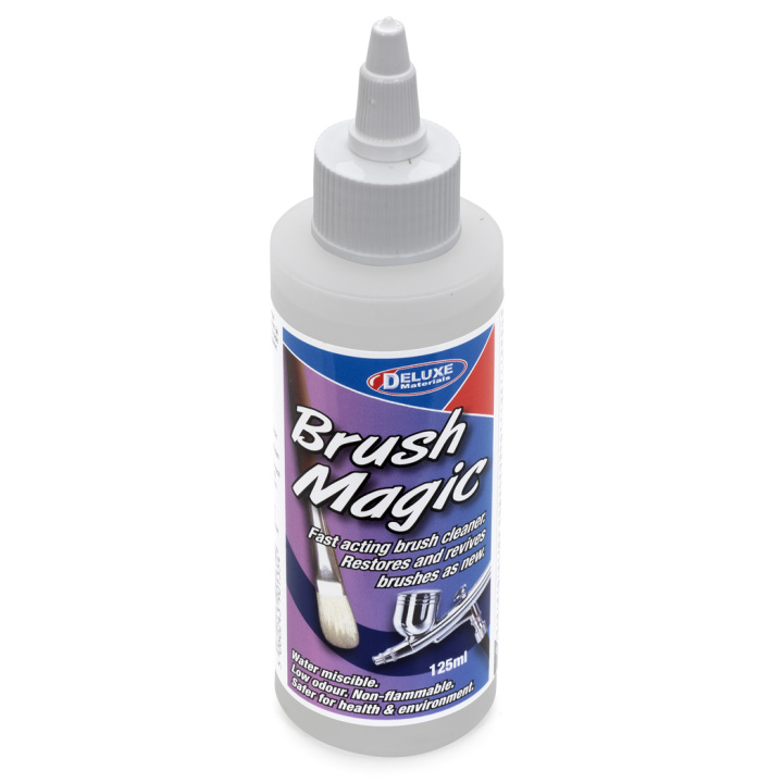 Brush Magic Pinselreiniger 125ml in der Gruppe Katalog / Hersteller / D / Deluxe Materials / Adhesives bei Minicars Hobby Distribution AB (DL-AC19)