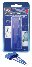 Plastic Magic Glue Brush Pensel 3st